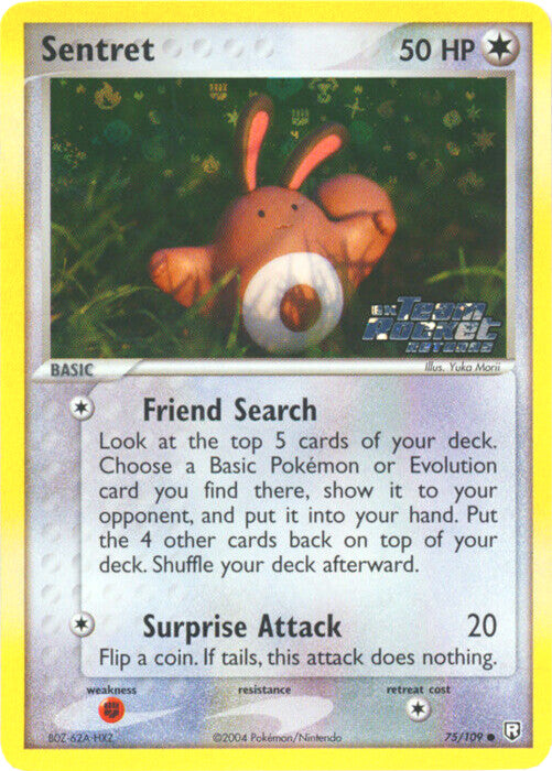 Sentret (75/109) (Stamped) [EX: Team Rocket Returns] | Anubis Games and Hobby