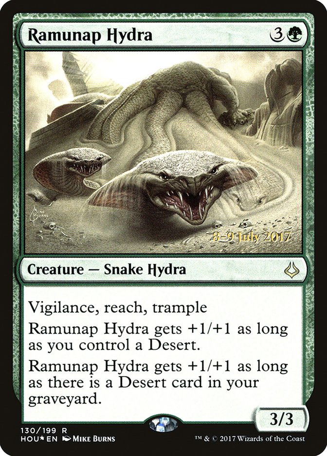Ramunap Hydra [Hour of Devastation Prerelease Promos] | Anubis Games and Hobby