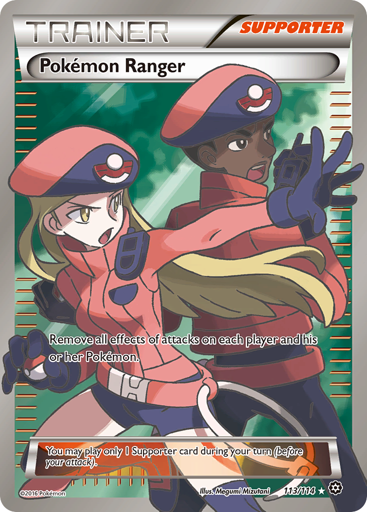 Pokemon Ranger (113/114) [XY: Steam Siege] | Anubis Games and Hobby