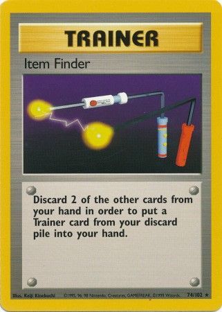 Item Finder (74/102) [Base Set Unlimited] | Anubis Games and Hobby