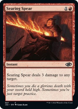 Searing Spear [Jumpstart 2022] | Anubis Games and Hobby