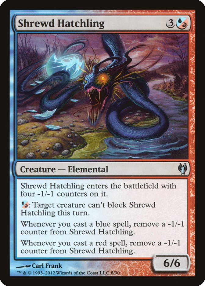 Shrewd Hatchling [Duel Decks: Izzet vs. Golgari] | Anubis Games and Hobby