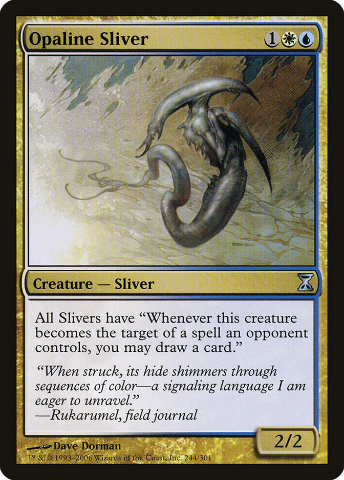 Opaline Sliver [Time Spiral] | Anubis Games and Hobby