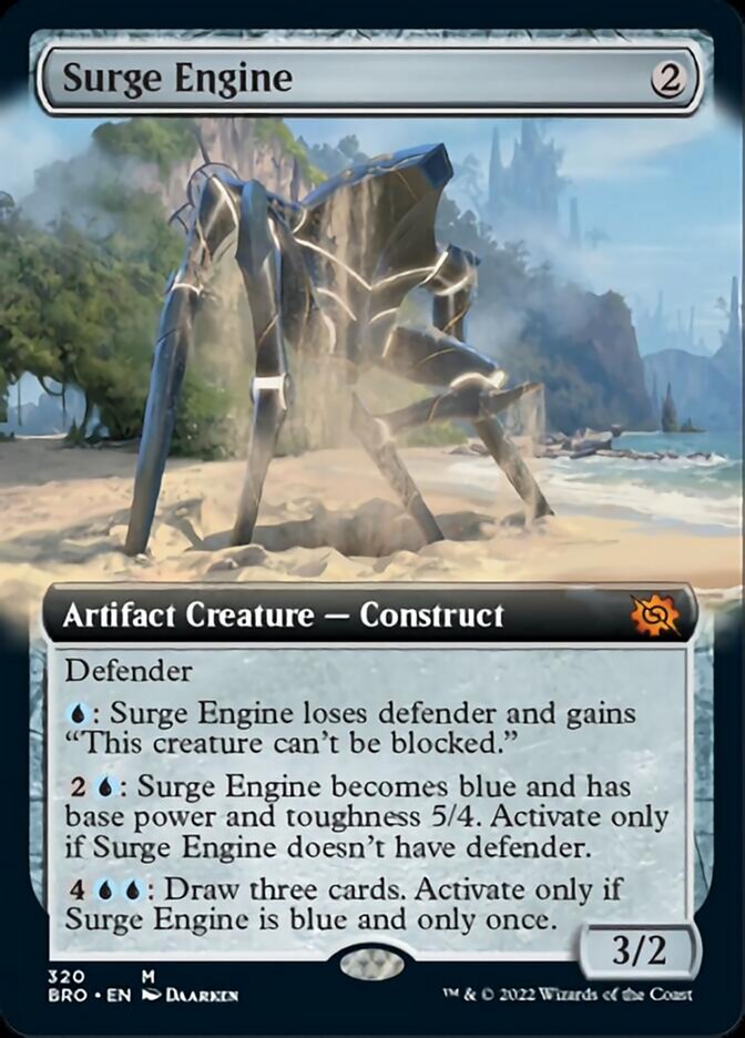 Surge Engine (Extended Art) [The Brothers' War] | Anubis Games and Hobby