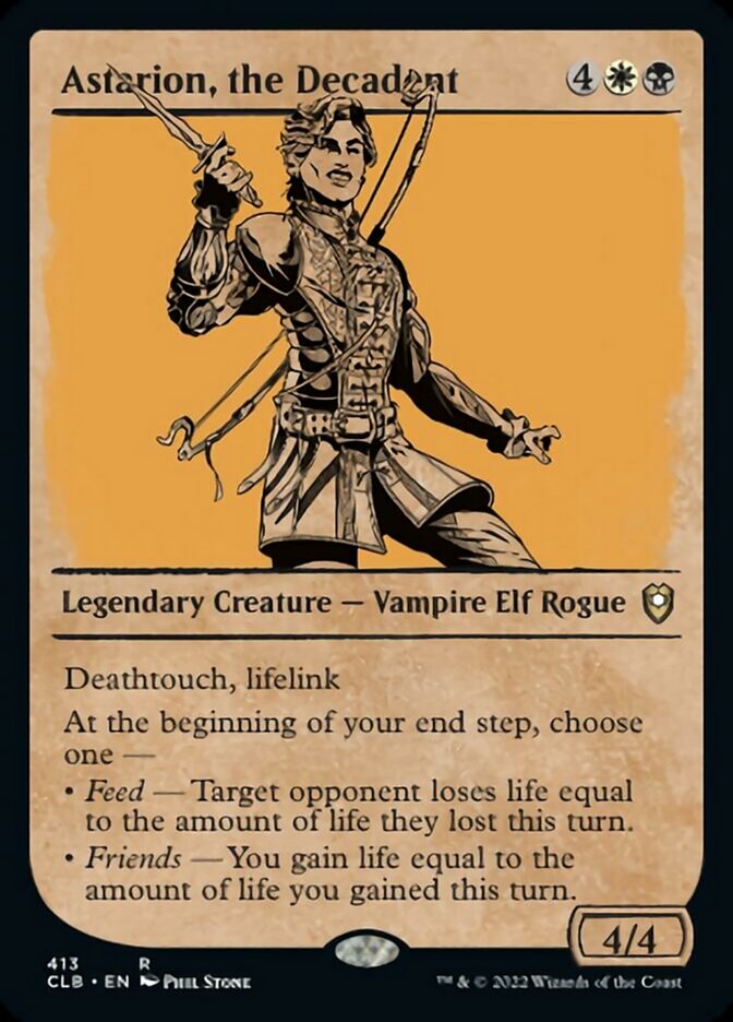 Astarion, the Decadent (Showcase) [Commander Legends: Battle for Baldur's Gate] | Anubis Games and Hobby