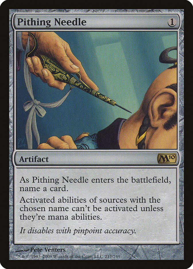 Pithing Needle [Magic 2010] | Anubis Games and Hobby