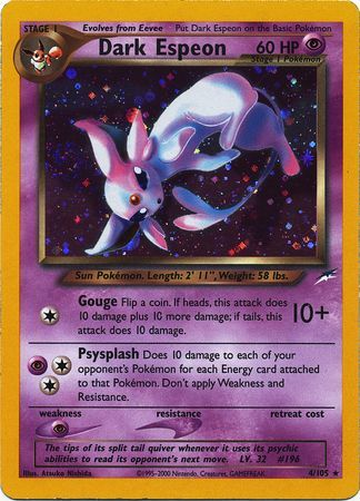 Dark Espeon (4/105) [Neo Destiny Unlimited] | Anubis Games and Hobby