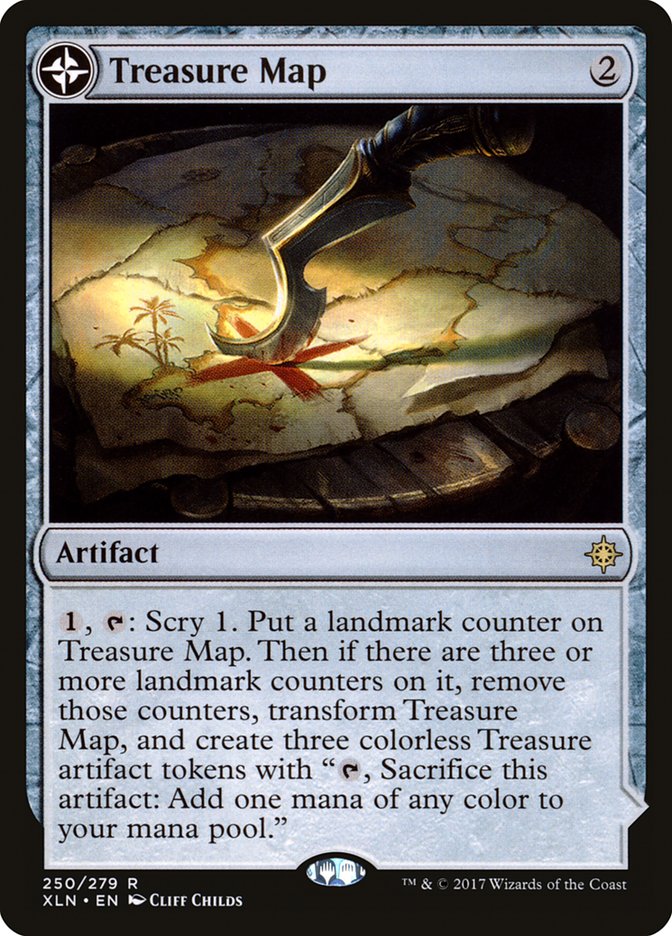 Treasure Map // Treasure Cove [Ixalan] | Anubis Games and Hobby