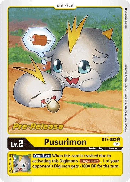 Pusurimon [BT7-003] [Next Adventure Pre-Release Cards] | Anubis Games and Hobby