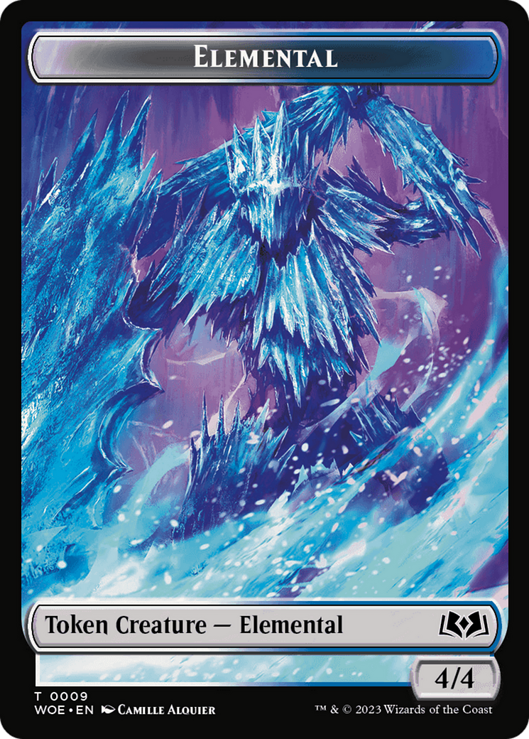 Elemental Token [Wilds of Eldraine Tokens] | Anubis Games and Hobby