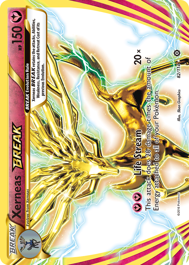 Xerneas BREAK (82/114) [XY: Steam Siege] | Anubis Games and Hobby