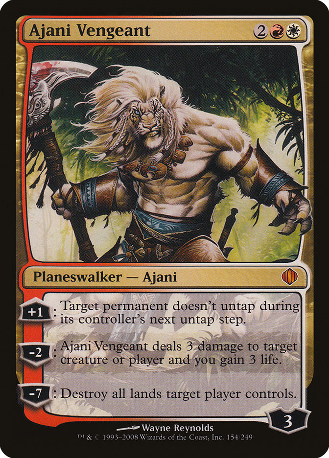 Ajani Vengeant [Shards of Alara] | Anubis Games and Hobby
