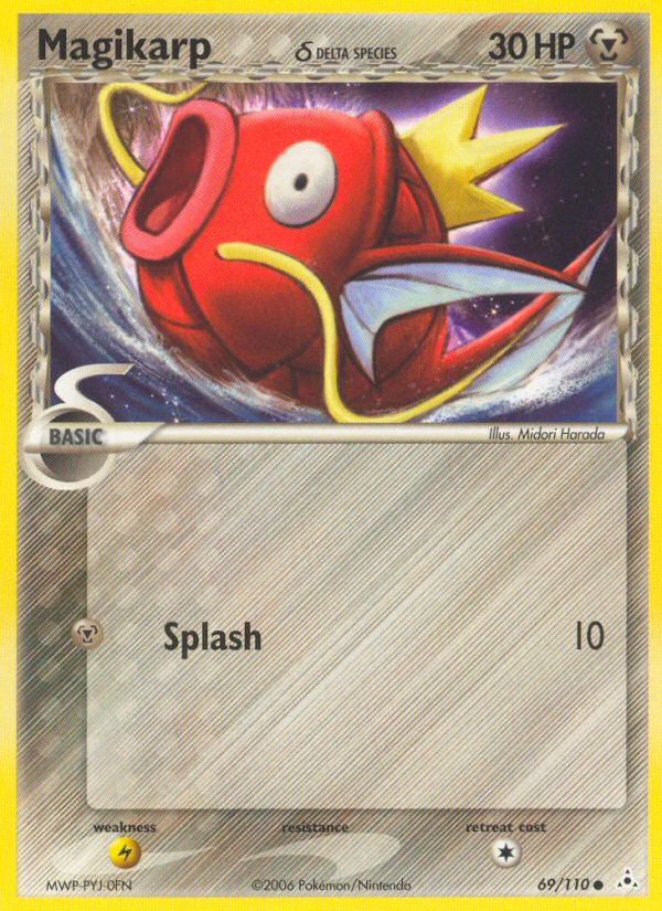 Magikarp (69/110) (Delta Species) [EX: Holon Phantoms] | Anubis Games and Hobby