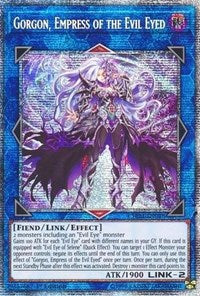 Gorgon, Empress of the Evil Eyed (Prismatic) [Chaos Impact] [CHIM-EN048] | Anubis Games and Hobby