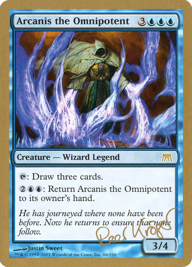 Arcanis the Omnipotent (Peer Kroger) [World Championship Decks 2003] | Anubis Games and Hobby