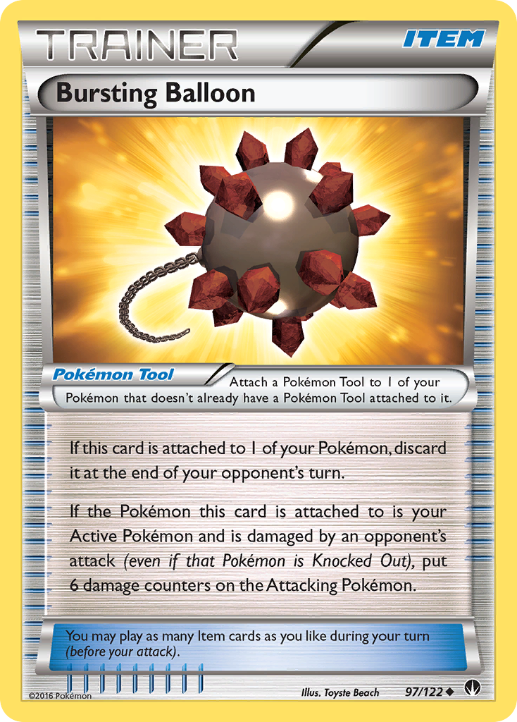 Bursting Balloon (97/122) [XY: BREAKpoint] | Anubis Games and Hobby