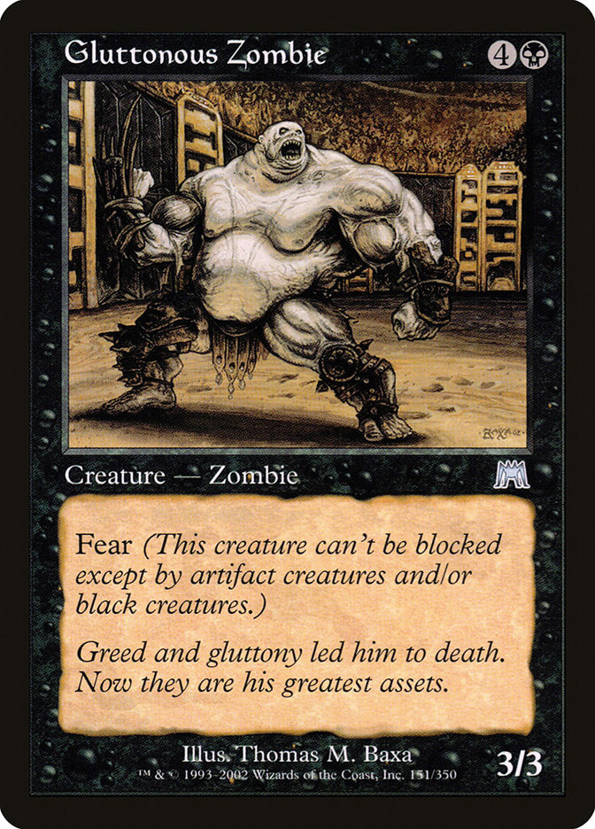 Gluttonous Zombie [Onslaught] | Anubis Games and Hobby