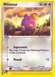 Whismur (019) (Cosmos Holo) [Nintendo: Black Star Promos] | Anubis Games and Hobby