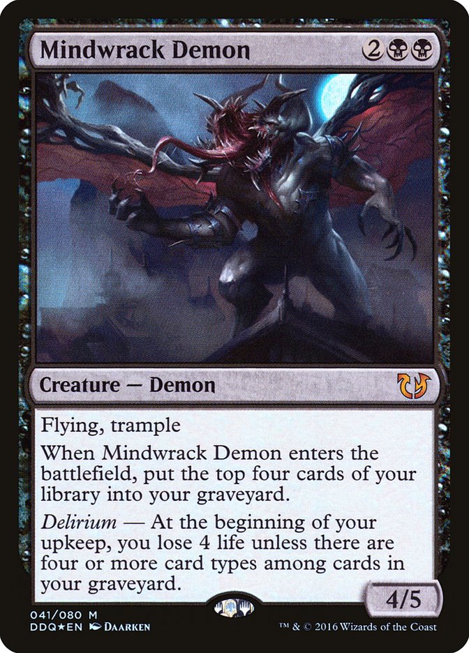 Mindwrack Demon [Duel Decks: Blessed vs. Cursed] | Anubis Games and Hobby