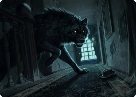 Primal Adversary Art Card [Innistrad: Midnight Hunt Art Series] | Anubis Games and Hobby