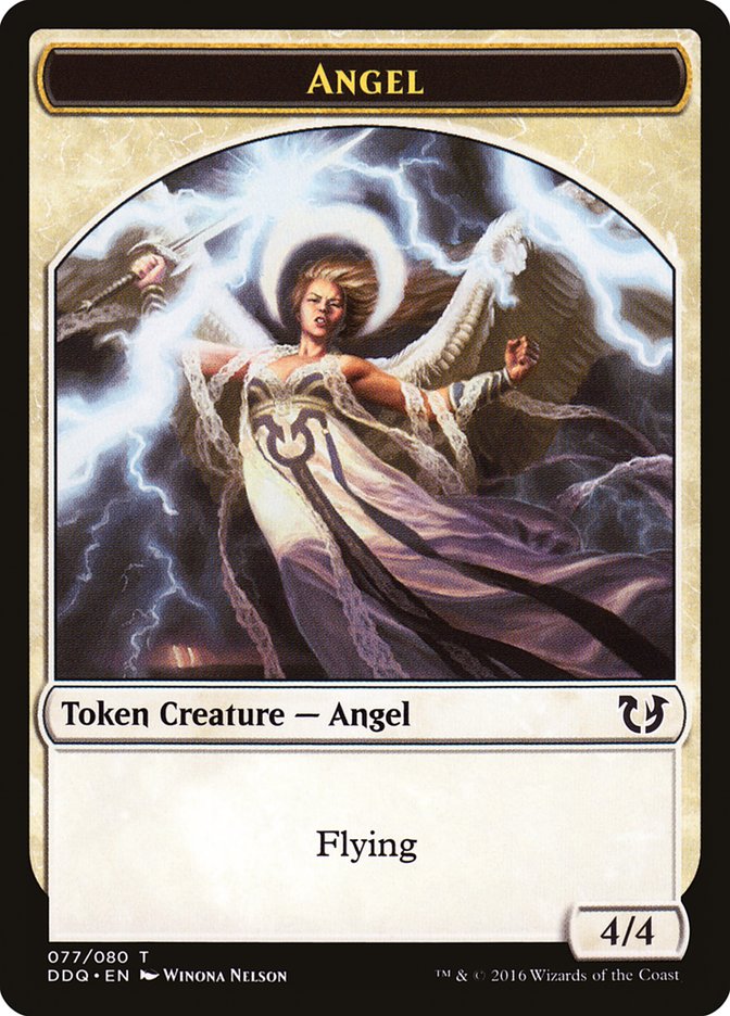 Angel Token [Duel Decks: Blessed vs. Cursed] | Anubis Games and Hobby