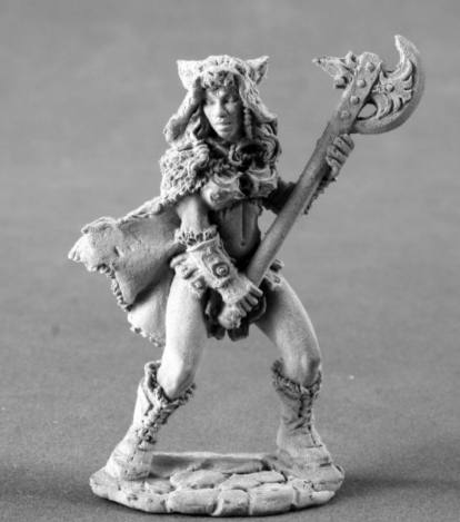 KYRIE, FEMALE BARBARIAN | Anubis Games and Hobby