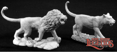 MALE & FEMALE LION | Anubis Games and Hobby