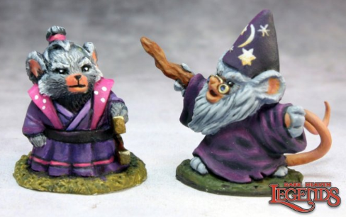 MOUSLING SORCERER & SAMURAI | Anubis Games and Hobby