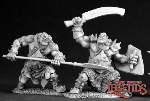 ORC SPEARMAN AND SWORDSMAN | Anubis Games and Hobby