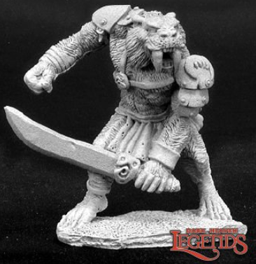 SABERTOOTH TIGER MAN | Anubis Games and Hobby