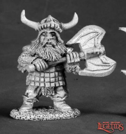 THURGE THREEFORGE, DWARF HERO | Anubis Games and Hobby