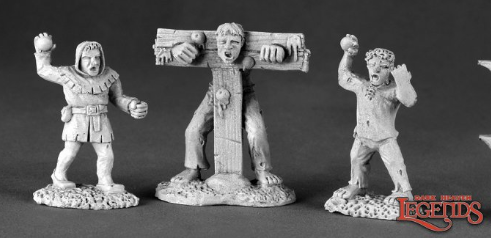 TOWNSFOLK XII PILLORY & KIDS | Anubis Games and Hobby