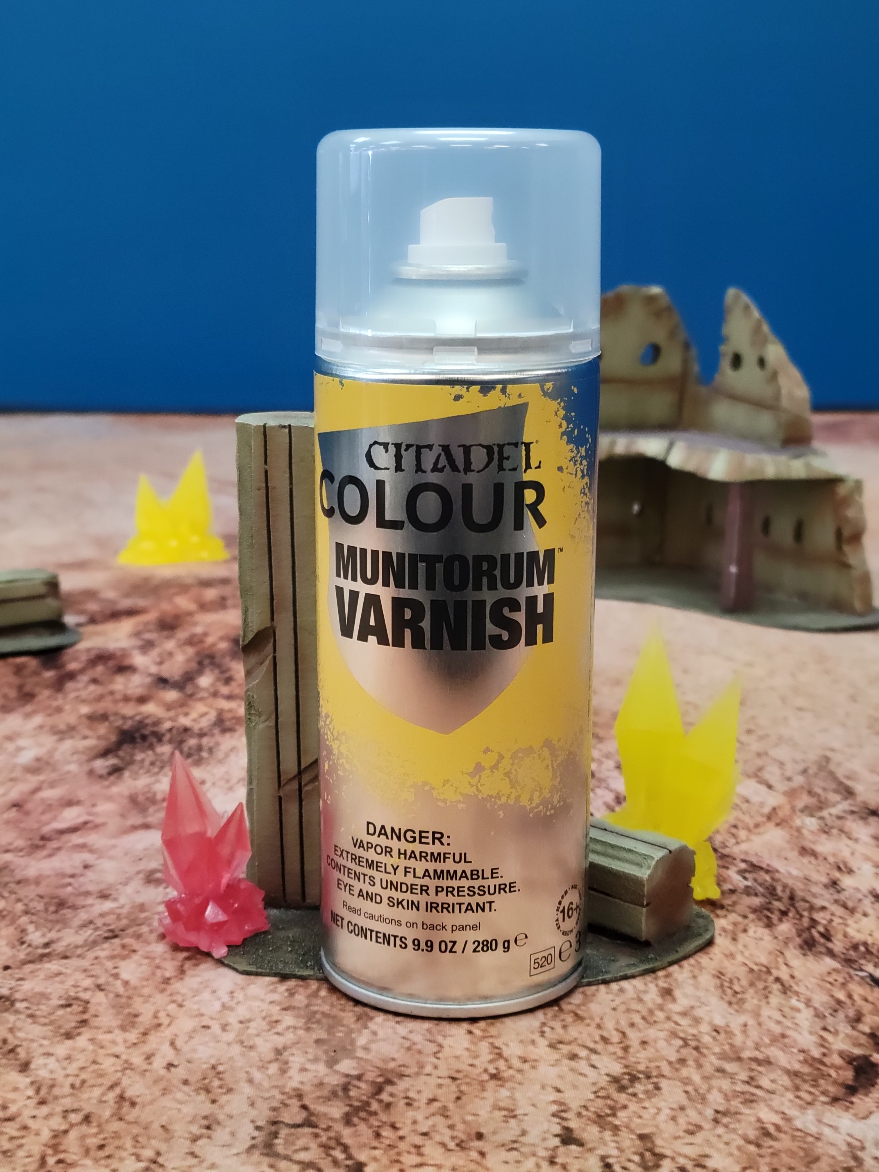 Munitorum Varnish - Spray | Anubis Games and Hobby