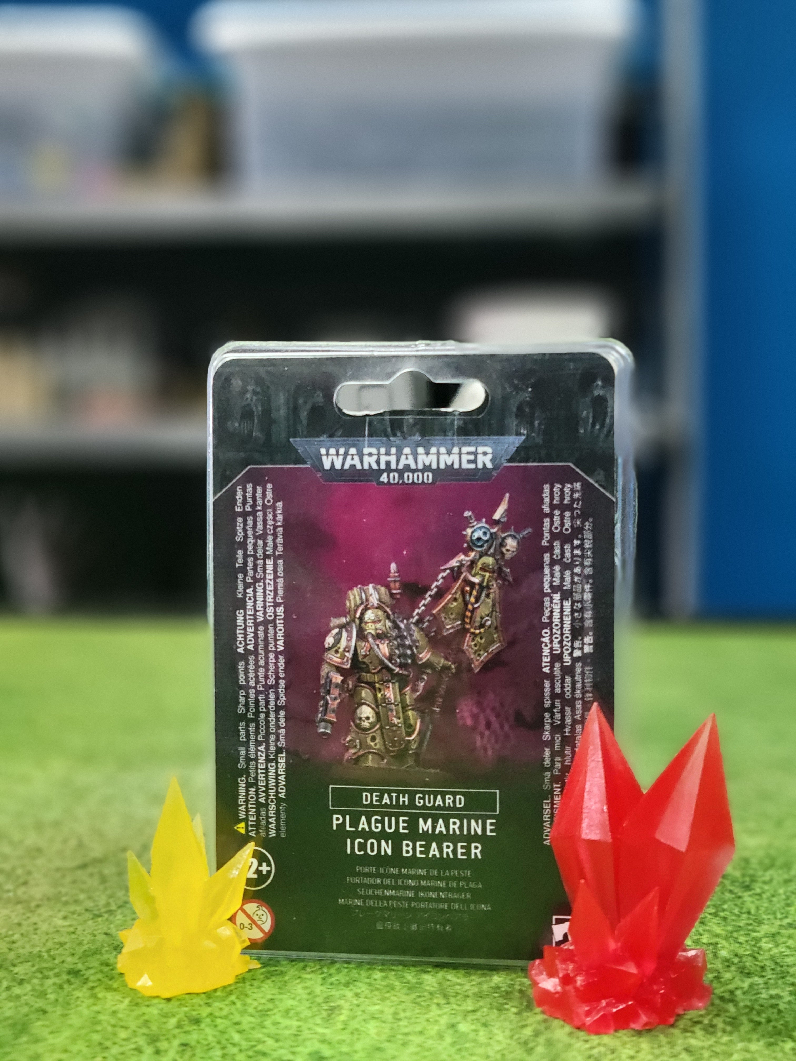 Death Guard Plague Marine Icon Bearer | Anubis Games and Hobby