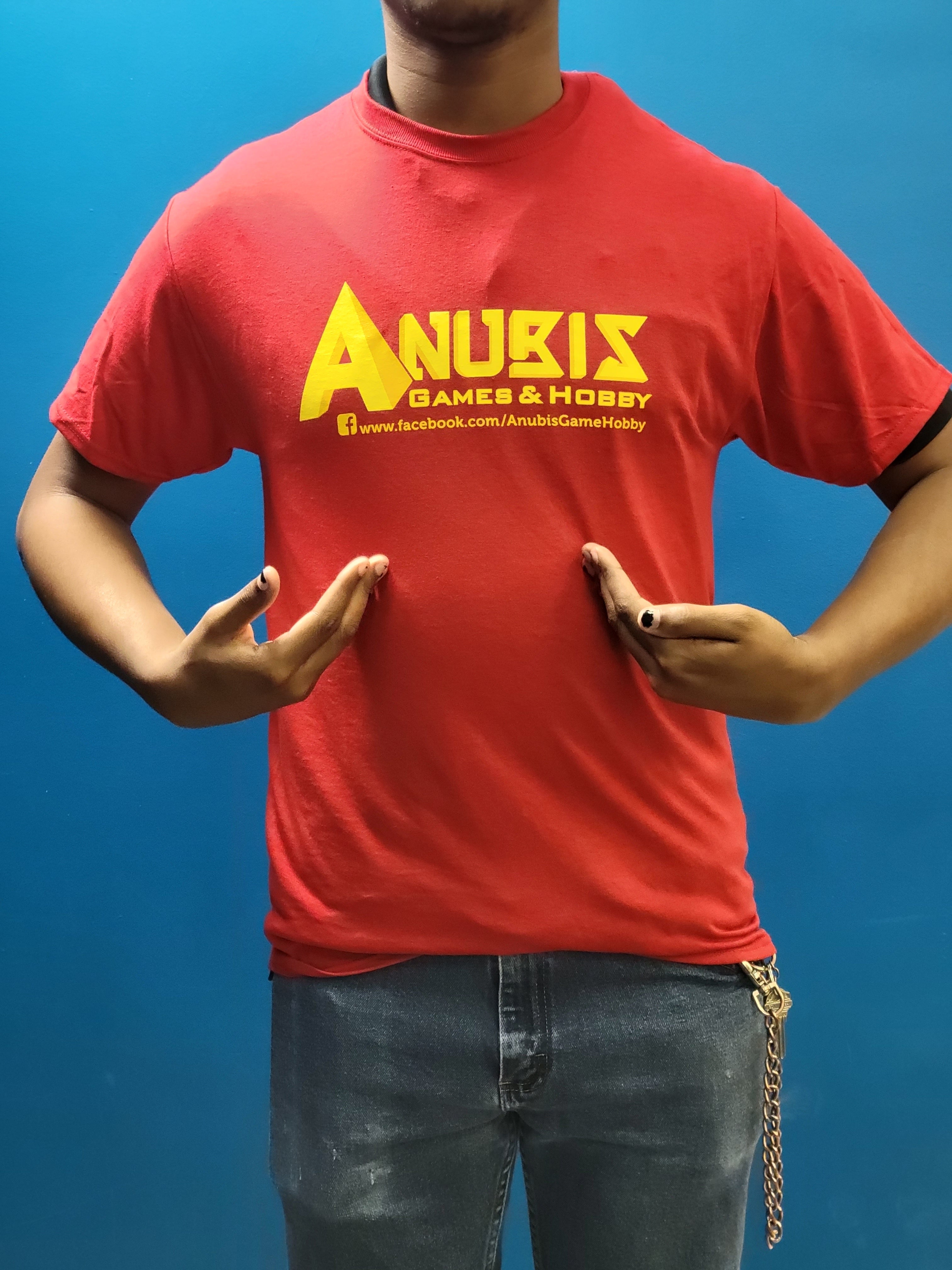 Anubis T-Shirt - Red | Anubis Games and Hobby