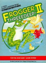 Frogger II: Threedeep - Atari 5200 | Anubis Games and Hobby