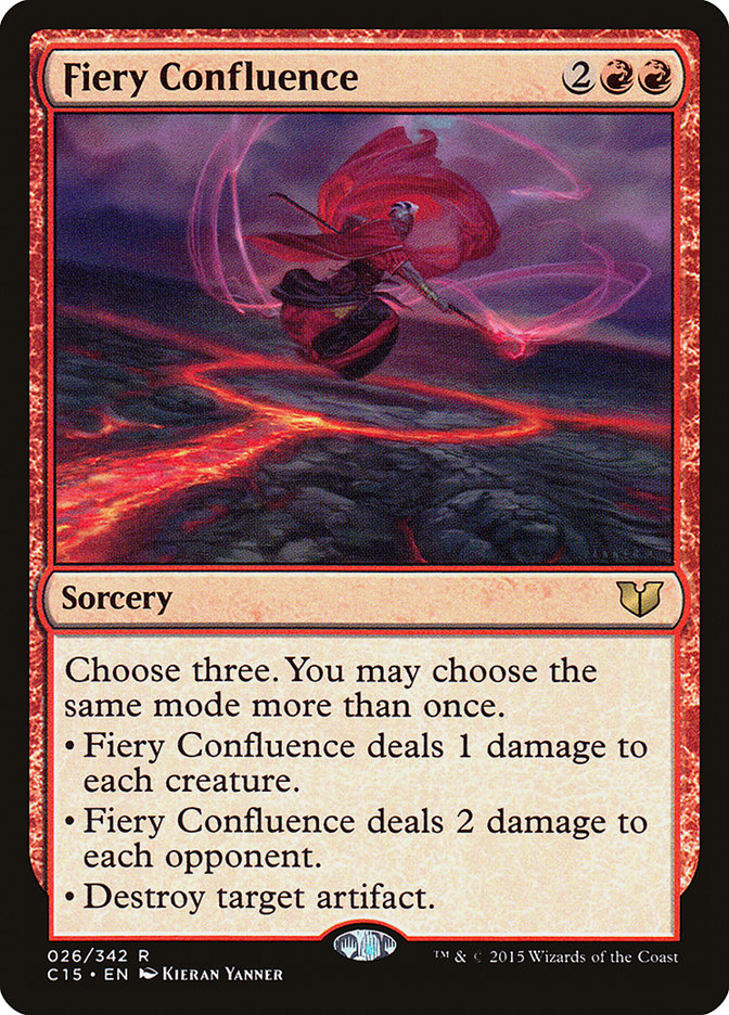 Fiery Confluence [Commander 2015] | Anubis Games and Hobby