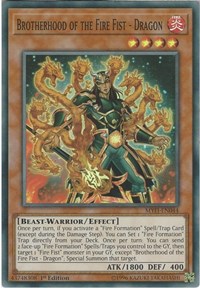 Brotherhood of the Fire Fist - Dragon [Mystic Fighters] [MYFI-EN044] | Anubis Games and Hobby