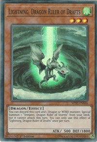 Lightning, Dragon Ruler of Drafts [Mystic Fighters] [MYFI-EN046] | Anubis Games and Hobby