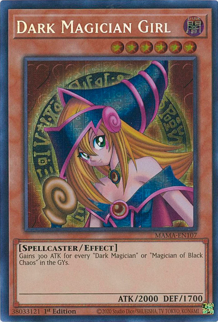 Dark Magician Girl [MAMA-EN107] Ultra Pharaoh's Rare | Anubis Games and Hobby