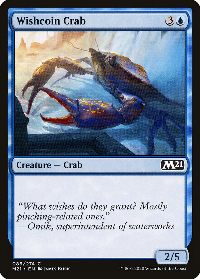 Wishcoin Crab [Core Set 2021] | Anubis Games and Hobby