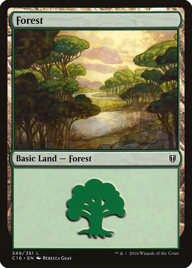 Forest (349) [Commander 2016] | Anubis Games and Hobby