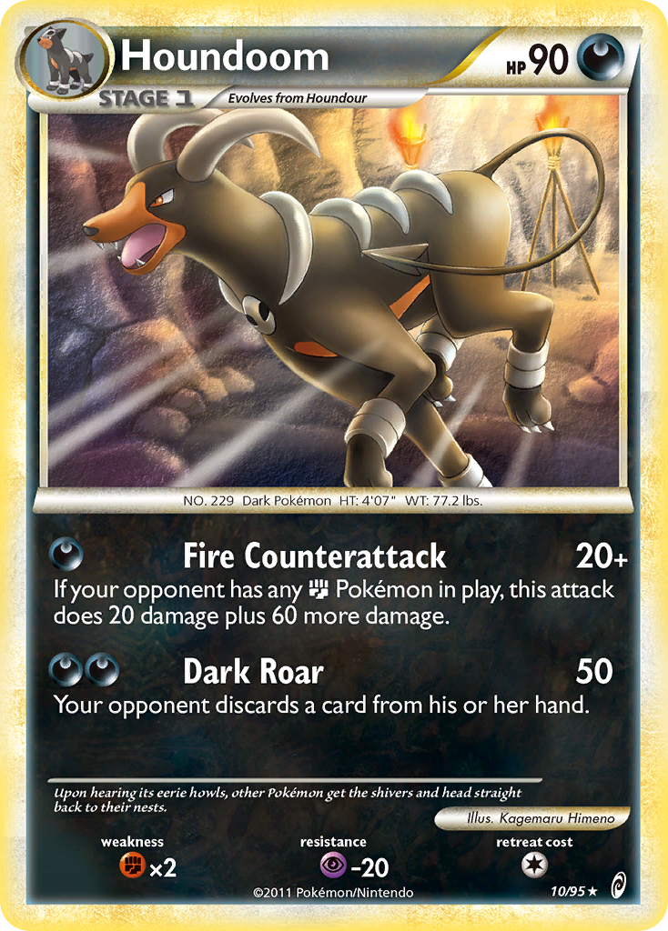 Houndoom (10/95) [HeartGold & SoulSilver: Call of Legends] | Anubis Games and Hobby