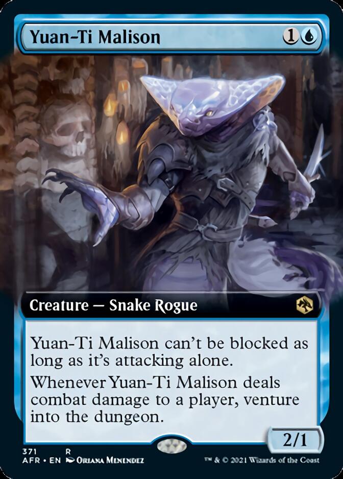 Yuan-Ti Malison (Extended Art) [Dungeons & Dragons: Adventures in the Forgotten Realms] | Anubis Games and Hobby