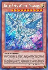 Deep-Eyes White Dragon [MVP1-ENS05] Secret Rare | Anubis Games and Hobby