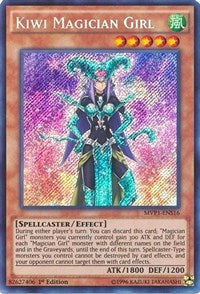 Kiwi Magician Girl [MVP1-ENS16] Secret Rare | Anubis Games and Hobby