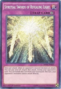 Spiritual Swords of Revealing Light [MVP1-ENS31] Secret Rare | Anubis Games and Hobby