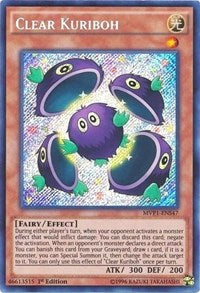 Clear Kuriboh [MVP1-ENS47] Secret Rare | Anubis Games and Hobby