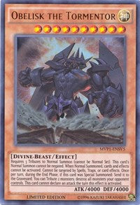 Obelisk the Tormentor [MVP1-ENSV5] Ultra Rare | Anubis Games and Hobby