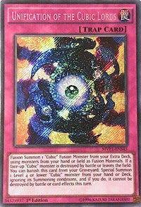 Unification of the Cubic Lords [MVP1-ENS45] Secret Rare | Anubis Games and Hobby